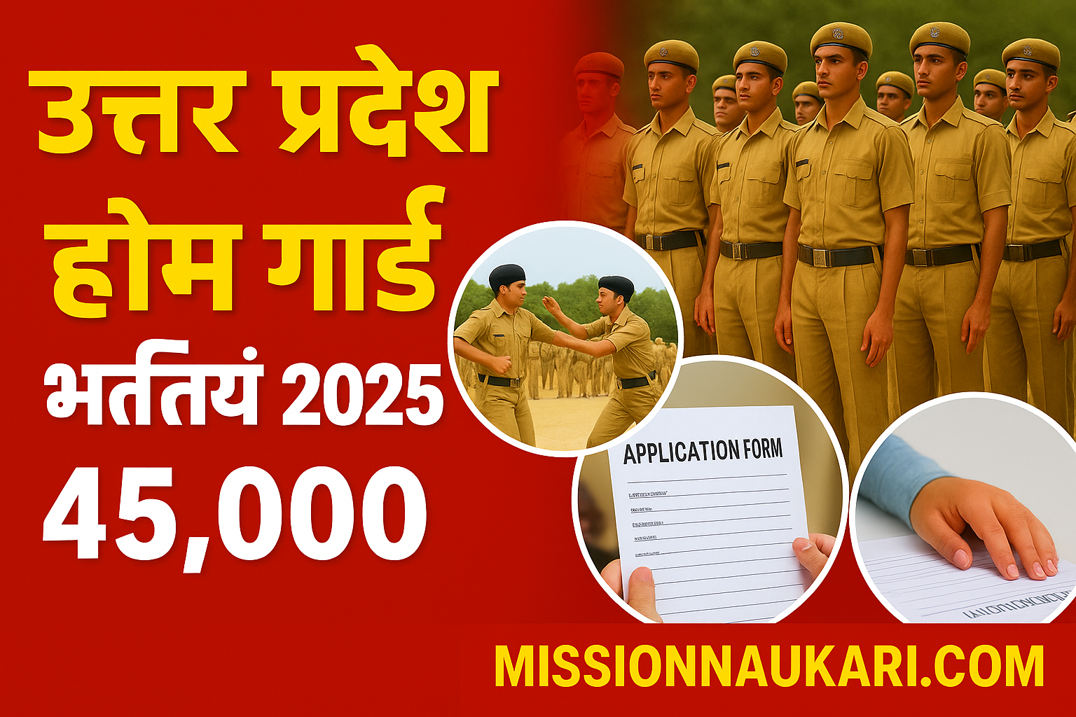 Up Home Guard Vacancy