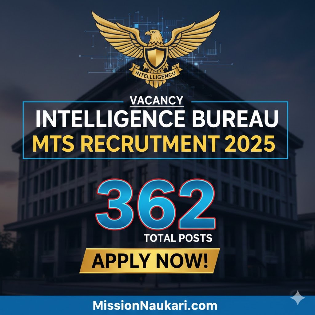 IB MTS Recruitment 2025